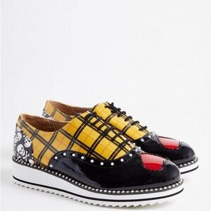 SERIOUS OFFERS ONLY. 
Multi-color Betsy JohnsonxTorrid Paltform 11.5 WW.